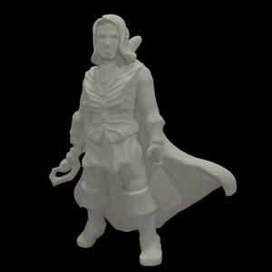 Half-Elf Mage (28mm/Heroic scale)