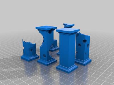 Square Column Terrain