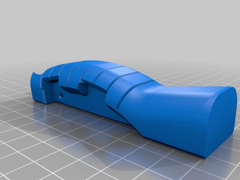 Pyrangle v5 front piece redesigned for vertical printing