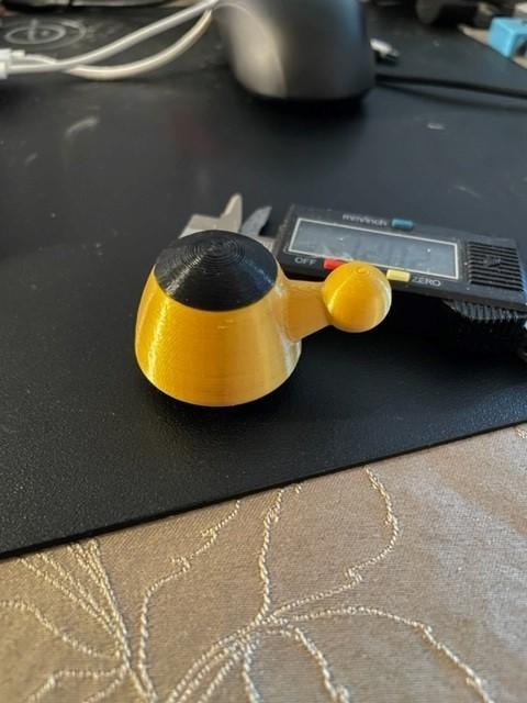 Bouton plaque cuisson gaz