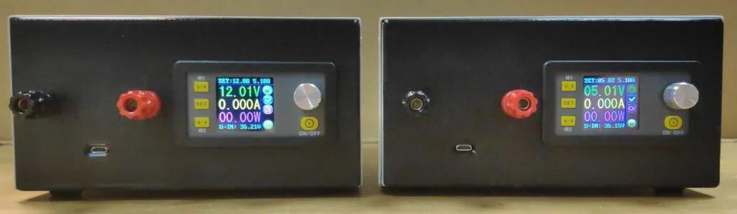 Front panel to mount DPS3005 module in case for RD6018/RD6024   