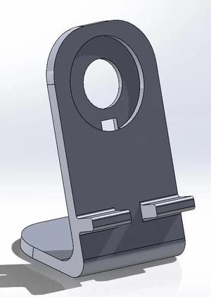 Cellphone Stand Wireless Charge Slot   