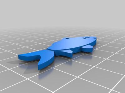 Fish Keychain