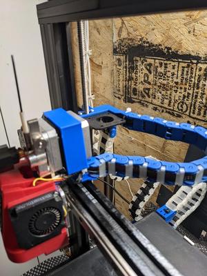 hot end cable chain connector 