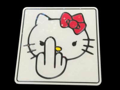 Coaster_Rude_Hello Kitty