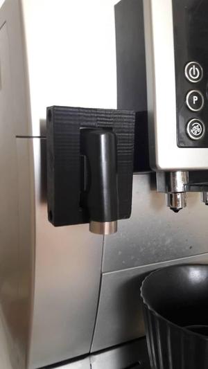 hot water spout holder for DeLonghi coffee maker