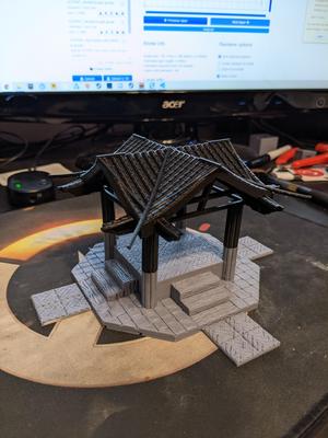 Feudal Asian Gazebo