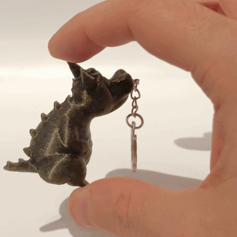 Chubby Dragon Keyring