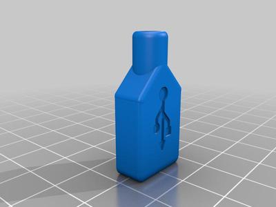 USB male plug cover raspberry 
