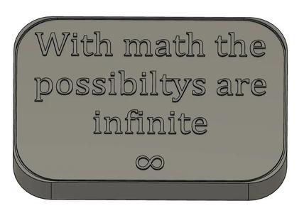 Led math sign   