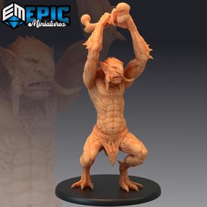 Forest Troll Attacking / Classic Monster