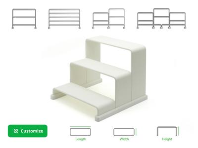Customizable Shelf Set (Parametric Shelf)