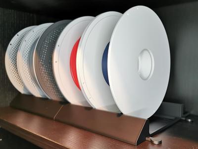 Bookshelf Spool Holders