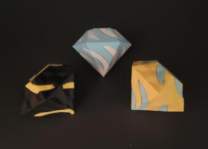 Custom Impossible Passthrough Diamond - OpenSCAD 