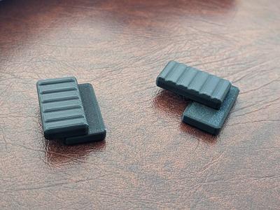 Magnetic slider fidget with 3x3mm magnets