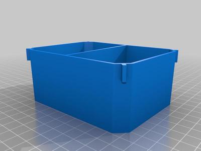 AEG Quickstack Clear Top Organiser - Half Height Nested Cup