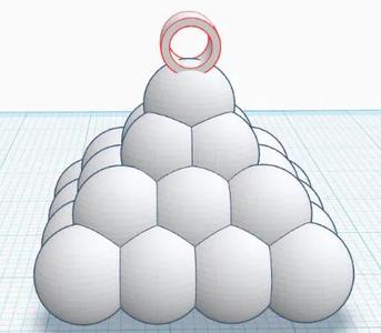 Stack Of Snowballs Ornament   