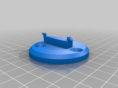 Wall-mounted Tsuba holder