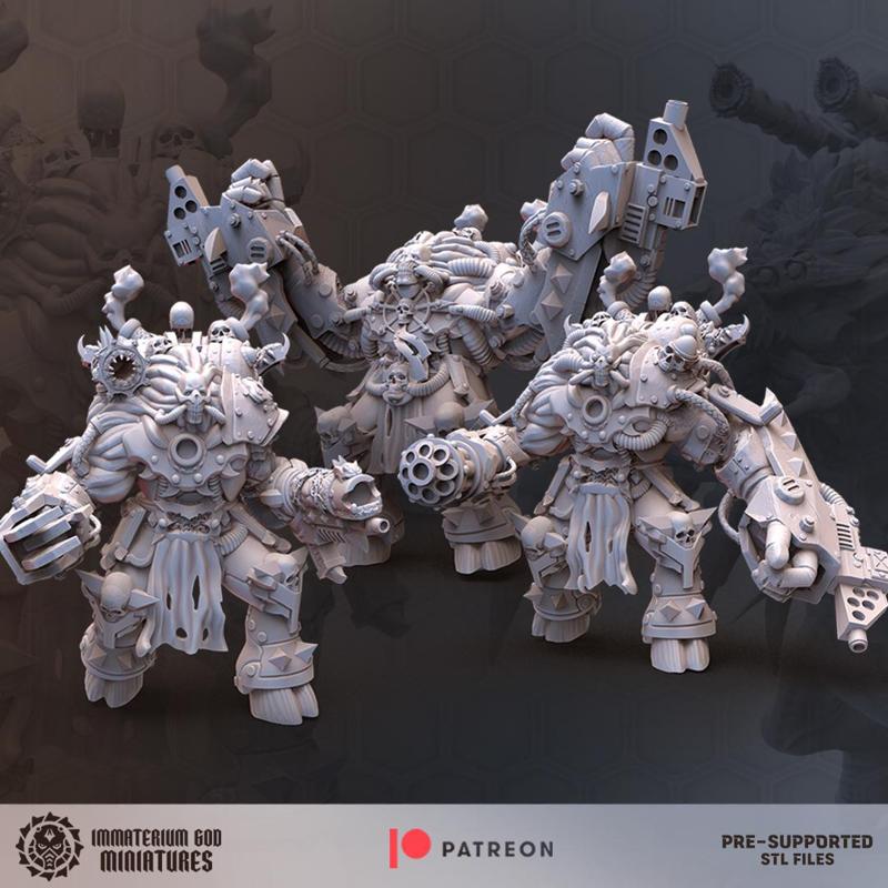 Scavenger destroyers Set (3 models)