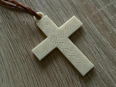 Croatian Knitted Cross