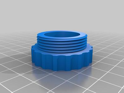 28.5mm to 30mm Thermostat adapter 1.5mm thread