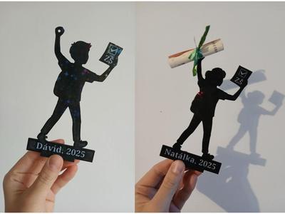 End-of-school figure – the stylish money gift