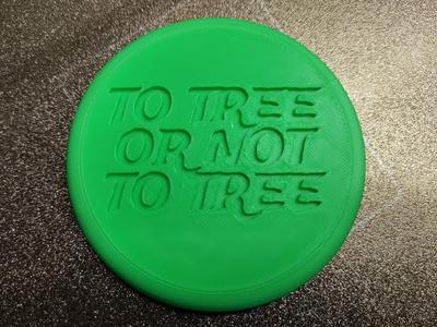 Disc Golf Mini - To Tree or Not To Tree
