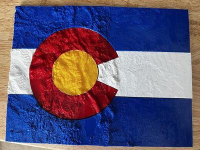 Colorado Topographical Flag