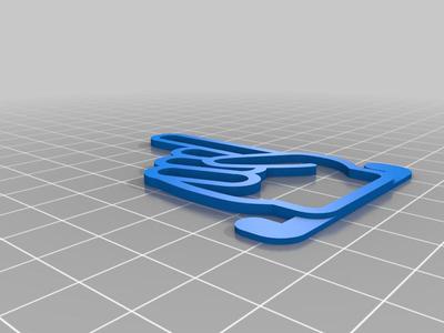 Finger Pointing Bookmark
