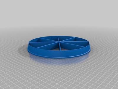 8" Pie Shaped Cookie Cutter