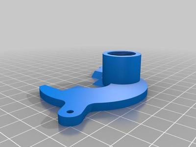 Pulse counter bracket for Elster water meter