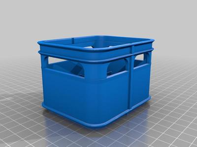 Stacking AA battery beer crate
