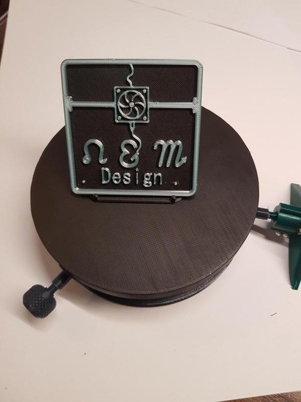 Drehteller / Turntable für Dot-Painting (flach) REDESIGN