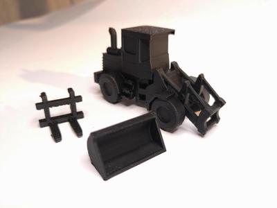 wheel loader Ljungby inspired 