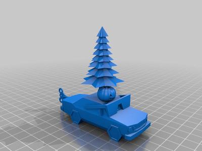 玩具車盆栽