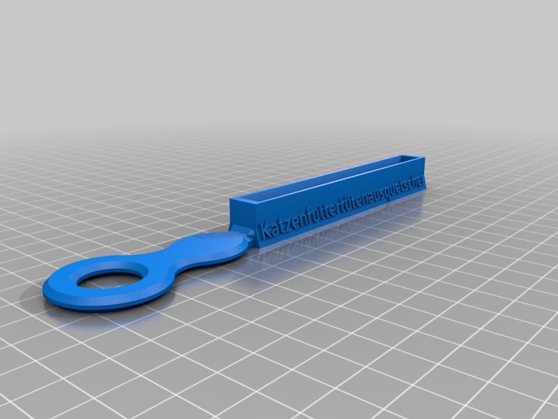 Katzenfuttertütenausquetscher