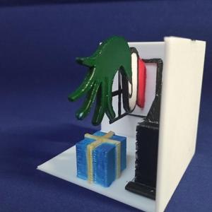 Kamin für "Grinch Hand 3d"