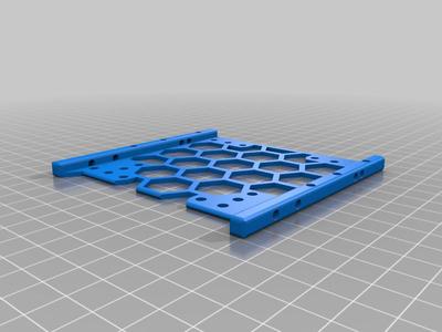 Shorter version of hdd_adapter_32_minimalist.stl