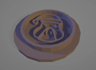Goose cookie cutter   