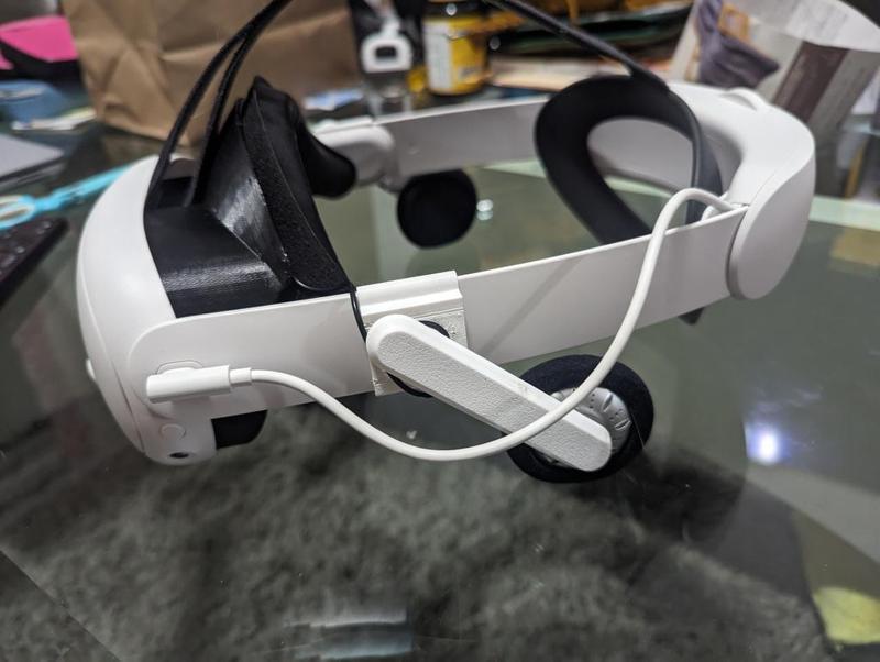 Quest 3 Koss Headphone Mount