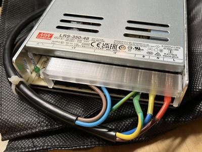 Mean Well LRS-350-48 Screw Cover