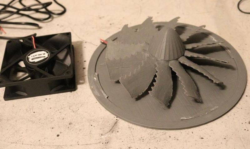 Tubercles On A Water Turbine