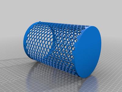 basket for air purifier with 140mm fan flange