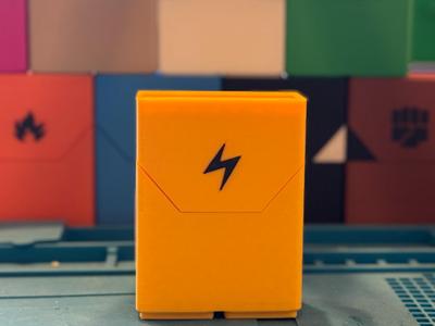 Pokemon TCG Gridfinity Deck Box - Lightning
