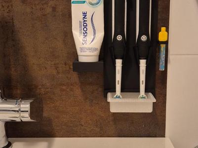 Oral-B Dual toothbrush wall holder
