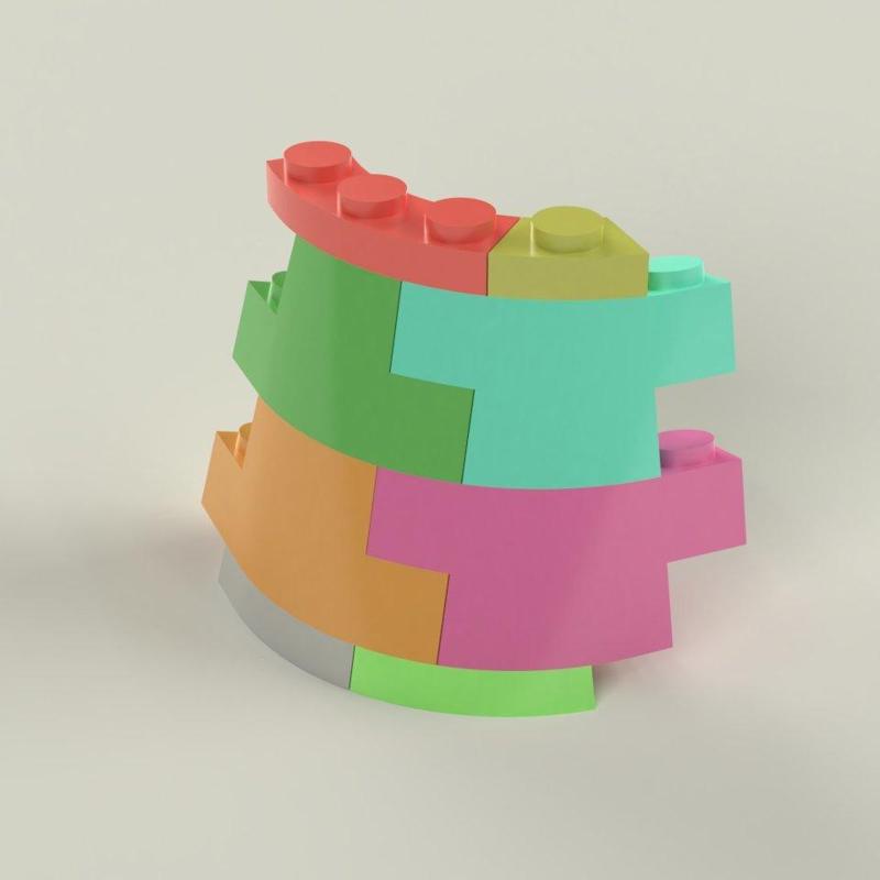 Piezas para talud o rebotadero gran almena