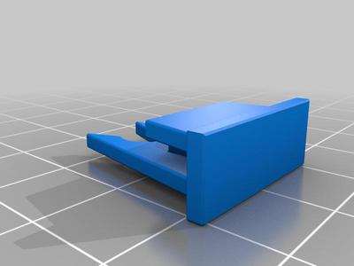 Pocket Door Captive Nut Bracket (for Johnson Hardware 100PD Series)