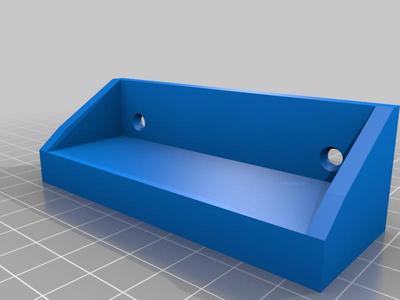 Attachment to wall with screwholes