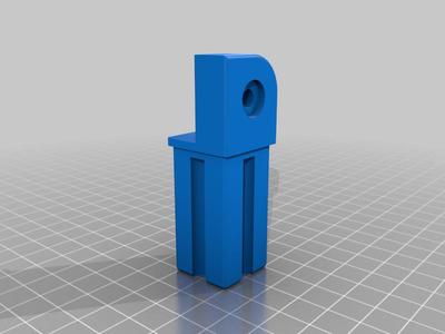 Leg hinge for hide away bed