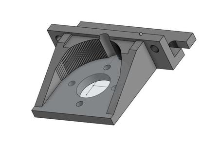 HEVO wobble wings bracket with fixed spacing